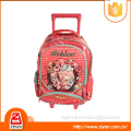 3D Kids School Trolley Travel Backpack Bag children trolley bag kids with wheels